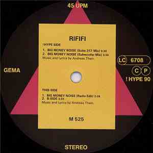 Rififi Introducing Tavernier - Big Money Noi$e download flac mp3