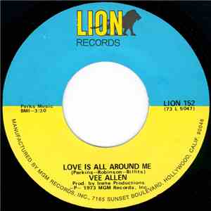 Vee Allen - Love Is All Around Me / Trying To Forget download flac mp3