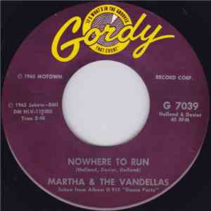 Martha & The Vandellas - Nowhere To Run download flac mp3