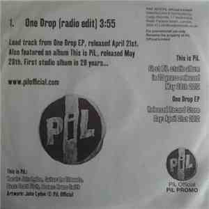 PiL - One Drop download flac mp3