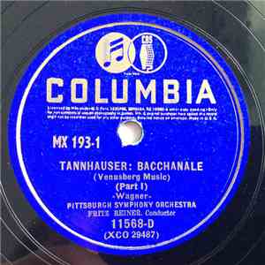 Pittsburgh Symphony Orchestra, Fritz Reiner, Wagner - Tannhauser: Bacchanale (Venusberg Music) download flac mp3