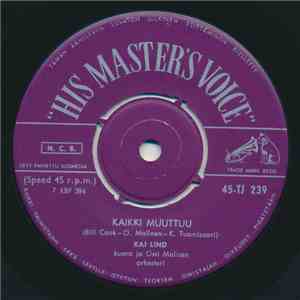 Kai Lind - Kaikki Muuttuu / Painu Pois Jack download flac mp3