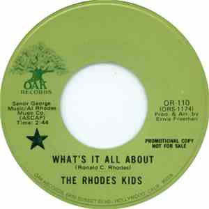 The Rhodes Kids - What's It All About / Won't Let You Pass Me By download flac mp3