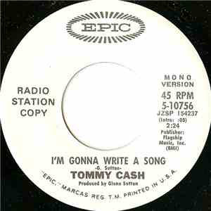 Tommy Cash - I'm Gonna Write A Song download flac mp3