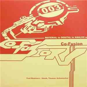 Co-Fusion - Material To Degital To Analog EP download flac mp3
