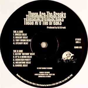 DJ Streek - These Are The Breaks download flac mp3