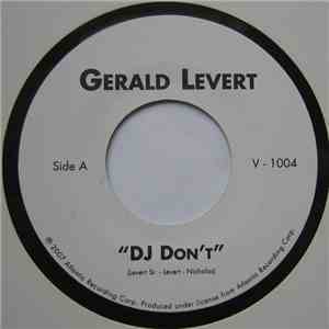 Gerald Levert - DJ Don't download flac mp3