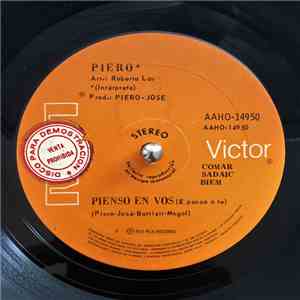 Piero  - Pienso en vos download flac mp3
