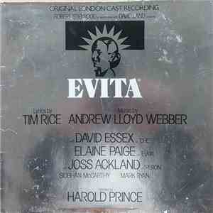 Robert Stigwood In Association With David Land Presents Tim Rice - Andrew Lloyd Webber - Evita: Original London Cast Recording download flac mp3