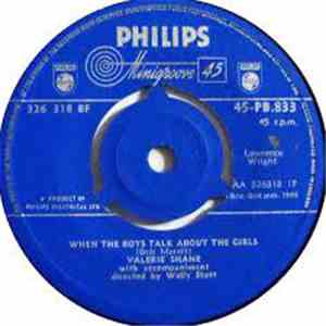 Valerie Shane - When The Boys Talk About The Girls download flac mp3