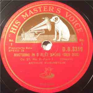 Arthur Rubinstein - Nocturne In D Flat Major / Nocturne In F Major download flac mp3