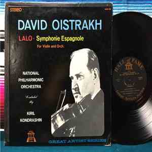 David Oistrakh, Kiril Kondrashin, National Philharmonic Orchestra - Lalo: Symphonie Espagnole For Violin And Orchestra download flac mp3