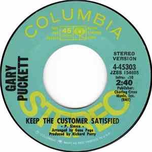 Gary Puckett - Keep The Customer Satisfied download flac mp3