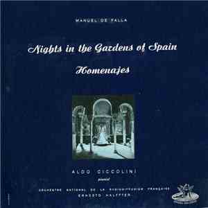 Manuel De Falla - Aldo Ciccolini, Orchestre National De La R.D.F, Ernesto Halffter - Nuits Dans Les Jardins D'Espagne / Homenajes download flac mp3