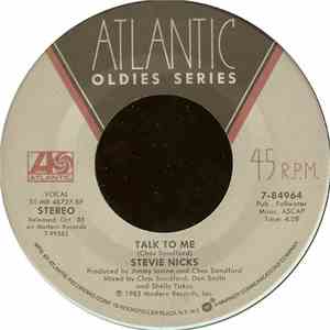 Stevie Nicks - Talk To Me / I Can't Wait download flac mp3