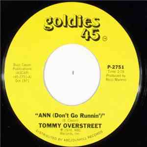 Tommy Overstreet - Ann (Don't Go Runnin') download flac mp3