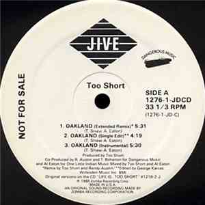 Too Short - Oakland / City Of Dope download flac mp3