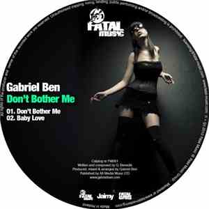 Gabriel Ben - Don't Bother Me download flac mp3