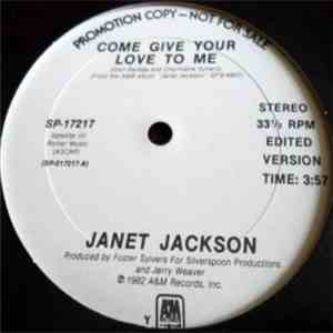 Janet Jackson - Come Give Your Love To Me download flac mp3