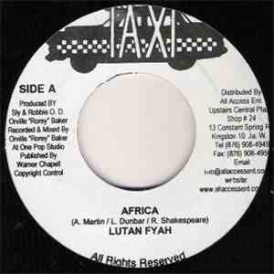 Lutan Fyah - Africa download flac mp3