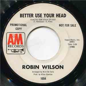 Robin Wilson - Better Use Your Head / Walk Away download flac mp3