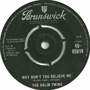 The Kalin Twins - Why Don't You Believe Me download flac mp3