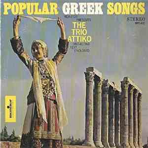 The Trio Attiko - Popular Greek Songs download flac mp3