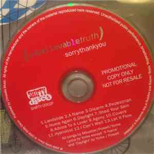 Unbelievable Truth - Sorrythankyou download flac mp3