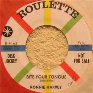 Ronnie Harvey - Bite Your Tongue / Cash A Dollar Bill download flac mp3