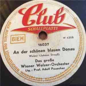 Das Große Wiener Walzerorchester / Wiener Walzer-Orchester - An Der Schönen Blauen Donau / Wiener Blut download flac mp3