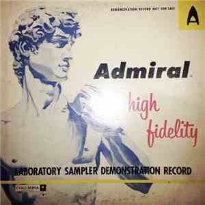 Various - Admiral High Fidelity Demonstration Record download flac mp3