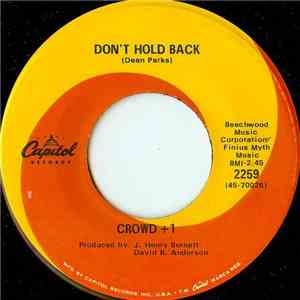 Crowd +1 - Don't Hold Back download flac mp3