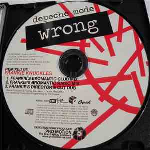 Depeche Mode - Wrong (Remixed By Frankie Knuckles) download flac mp3