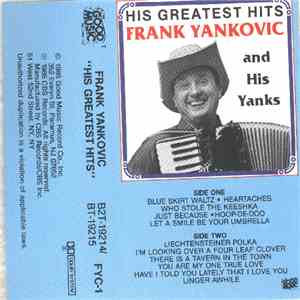 Frank Yankovic And His Yanks - His Greatest Hits download flac mp3