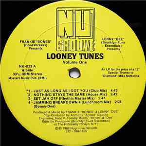 Frankie "Bones" & Lenny "Dee" - Looney Tunes - Volume One download flac mp3