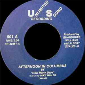 How Many Days - Afternoon In Columbus download flac mp3