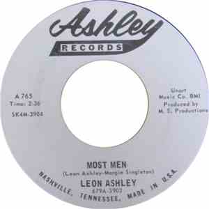 Leon Ashley - The Weakness Of A Man/Most Men download flac mp3