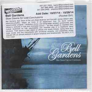 Bell Gardens - Slow Dawns For Lost Conclusions flac mp3 download
