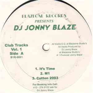 DJ Jonny Blaze - Club Tracks Vol. 1 download flac mp3