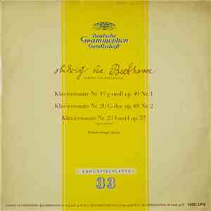 Ludwig van Beethoven — Wilhelm Kempff - Klaviersonate Nr. 19 g-moll Op. 49 Nr. 1 · Klaviersonate Nr. 20 G-dur Op. 49 Nr. 2 · Klaviersonate Nr. 23 f-moll Op. 57 download flac mp3