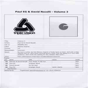 Paul EG & David Nocelli - Volume 3 flac mp3 download