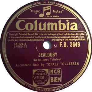 Toralf Tollefsen - Jealousy / Accordeon Impromptu download flac mp3