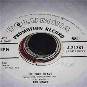 Don Gibson - Ice Cold Heart / Selfish With Your Kisses download flac mp3