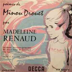 Madeleine Renaud - Poemes De Minou Drouet Dits Par Madeleine Renaud download flac mp3