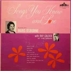 Marg Osburne With Ray Calder - Songs You Know And Love download flac mp3