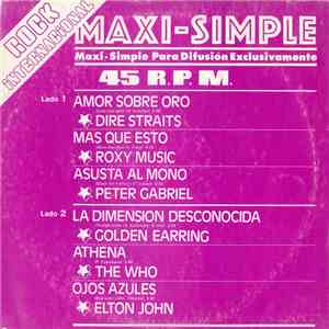 Various - Rock Internacional - Maxi-Simple Para Difusión Exclusivamente download flac mp3