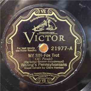 Waring's Pennsylvanians - My Sin / When My Dreams Come True download flac mp3