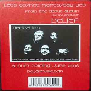 Belief - Lets Go/Hot Nights/Say Yes download flac mp3