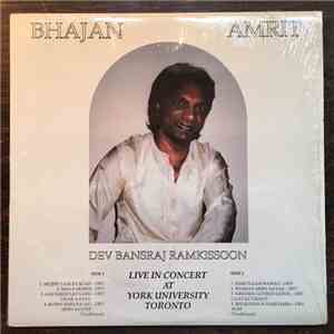Dev Bansraj Ramkissoon - Bhajan Amrit - Live In Concert At York University Toronto download flac mp3