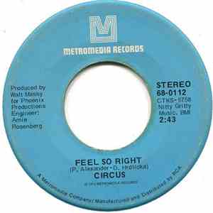Circus  - Feel So Right / Jonah's Fable download flac mp3